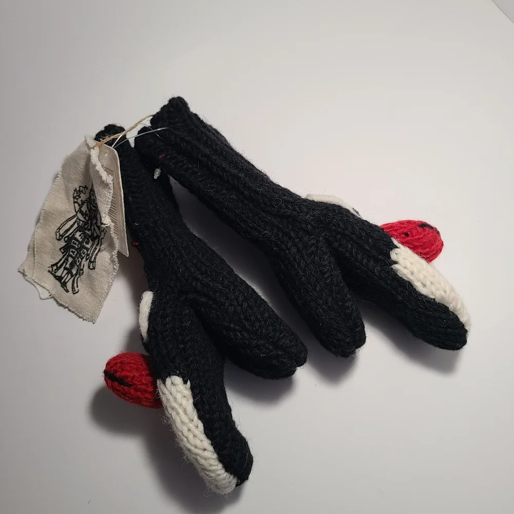 Cozy Winter Mittens for Kids - 100% Wool Handmade